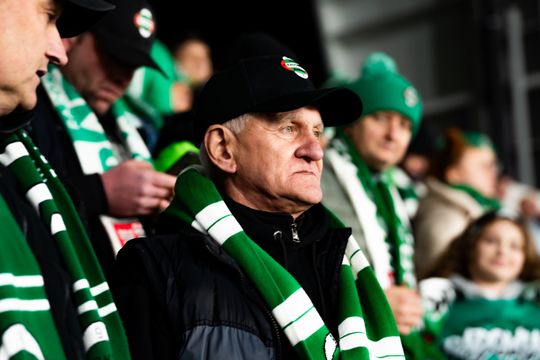 Kibice na meczu Radomiak Radom - Cracovia (zdjęcia)