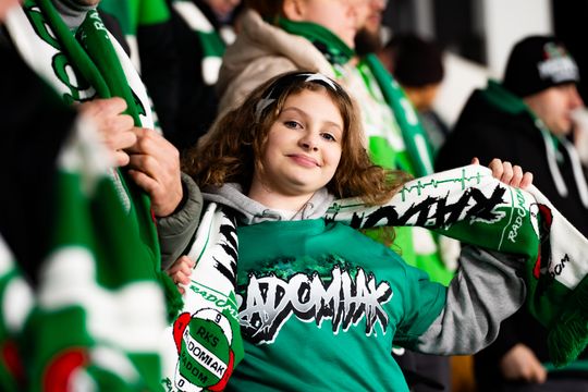 Kibice na meczu Radomiak Radom - Cracovia (zdjęcia)