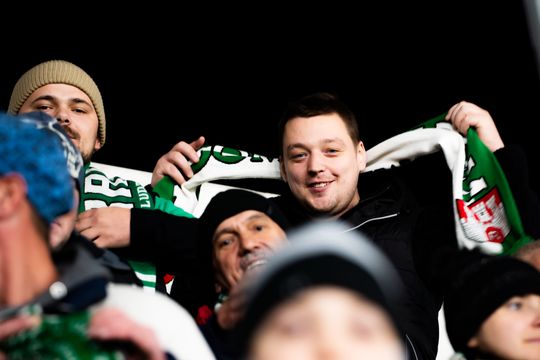 Kibice na meczu Radomiak Radom - Cracovia (zdjęcia)