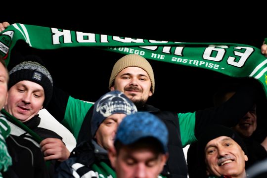 Kibice na meczu Radomiak Radom - Cracovia (zdjęcia)