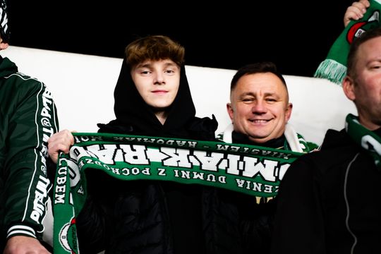 Kibice na meczu Radomiak Radom - Cracovia (zdjęcia)