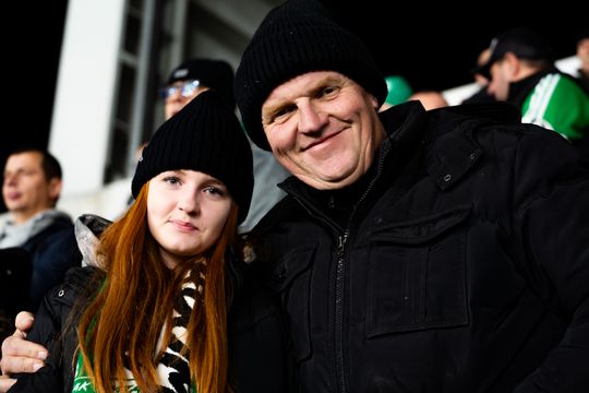 Kibice na meczu Radomiak Radom - Cracovia (zdjęcia)