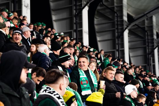 Kibice na meczu Radomiak Radom - Cracovia (zdjęcia)