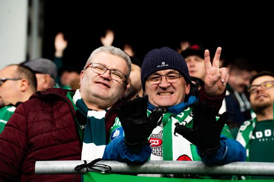 Kibice na meczu Radomiak Radom - Cracovia (zdjęcia)