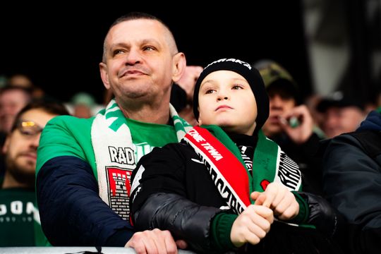 Kibice na meczu Radomiak Radom - Cracovia (zdjęcia)