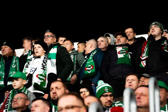 Kibice na meczu Radomiak Radom - Cracovia (zdjęcia)