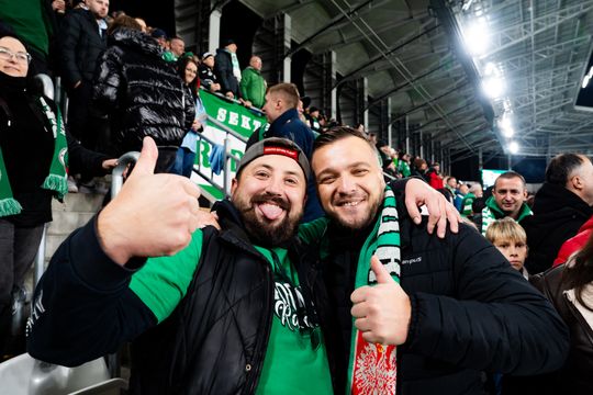 Kibice na meczu Radomiak Radom - Cracovia (zdjęcia)