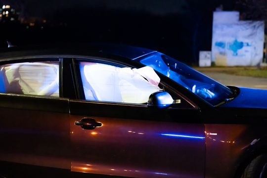 Wypadek drogowy na ul. Warszawskiej (zdjęcia)