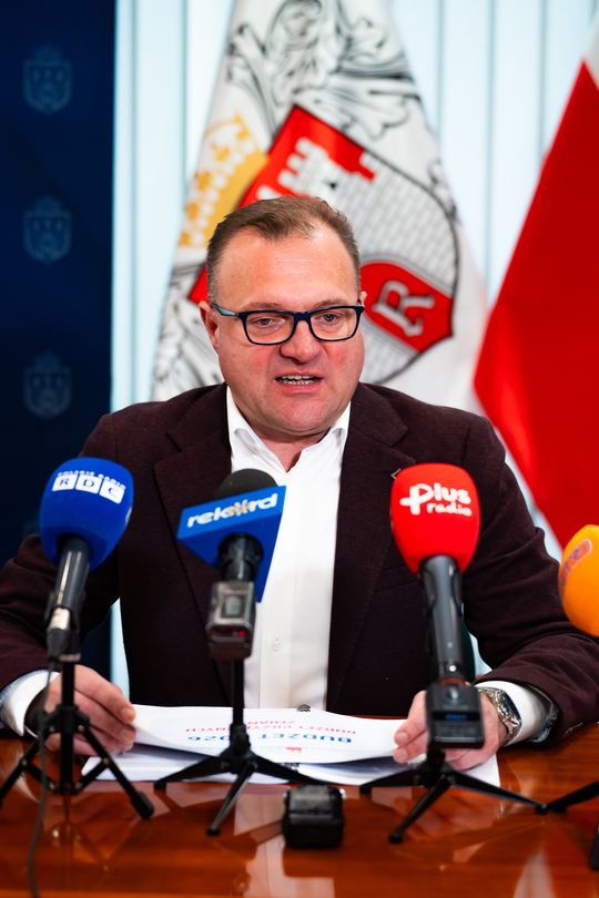 Konferencja prasowa dot. budżetu na rok 2026 (zdjęcia)