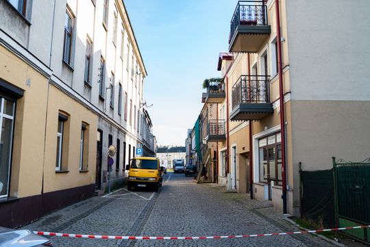 Rozbiórka budynku przy ulicy Szewskiej (zdjęcia)