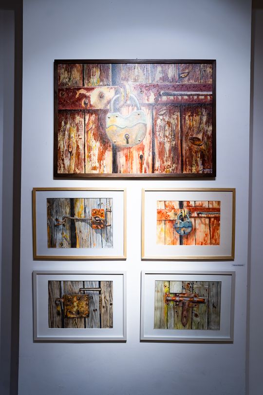 Wernisaż wystawy "Skrzyżowania i połączenia" w Łaźni (zdjęcia)