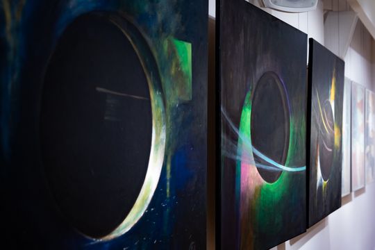 Wernisaż wystawy "Skrzyżowania i połączenia" w Łaźni (zdjęcia)