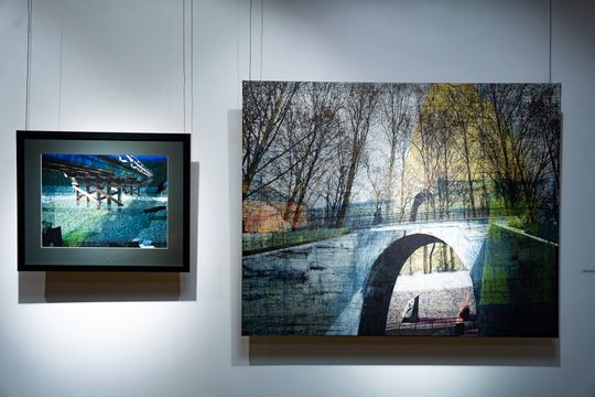 Wernisaż wystawy "Skrzyżowania i połączenia" w Łaźni (zdjęcia)