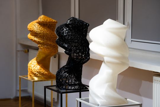 Wernisaż wystawy "Skrzyżowania i połączenia" w Łaźni (zdjęcia)