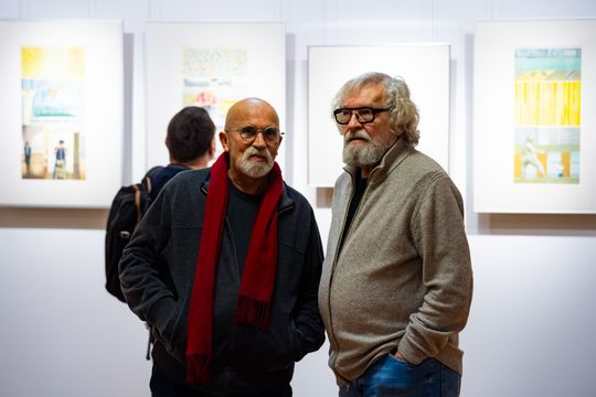 Wernisaż wystawy "Skrzyżowania i połączenia" w Łaźni (zdjęcia)