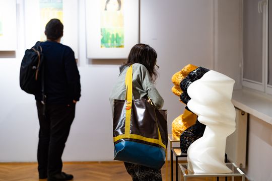 Wernisaż wystawy "Skrzyżowania i połączenia" w Łaźni (zdjęcia)