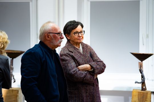 Wernisaż wystawy "Skrzyżowania i połączenia" w Łaźni (zdjęcia)