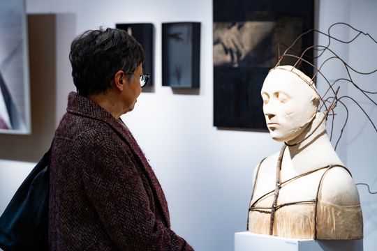 Wernisaż wystawy "Skrzyżowania i połączenia" w Łaźni (zdjęcia)