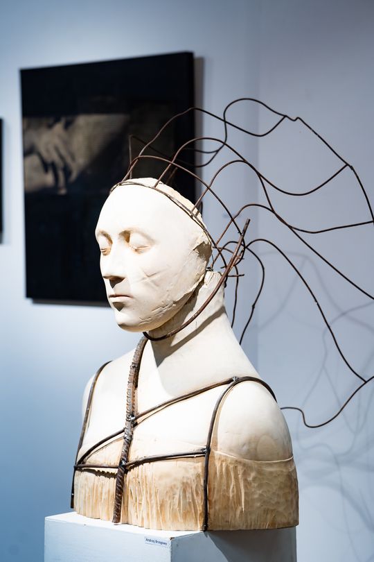 Wernisaż wystawy "Skrzyżowania i połączenia" w Łaźni (zdjęcia)