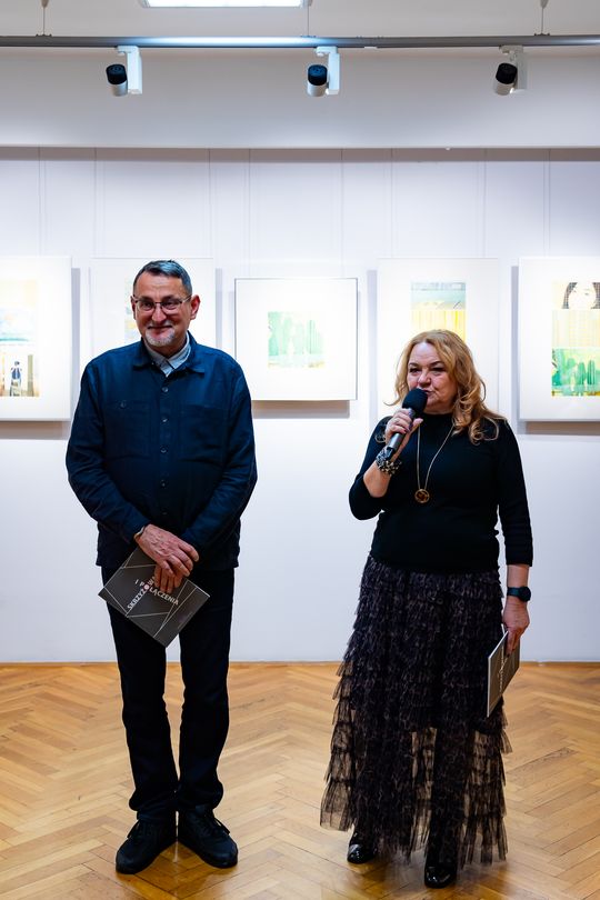 Wernisaż wystawy "Skrzyżowania i połączenia" w Łaźni (zdjęcia)