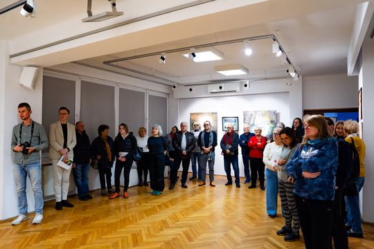 Wernisaż wystawy "Skrzyżowania i połączenia" w Łaźni (zdjęcia)