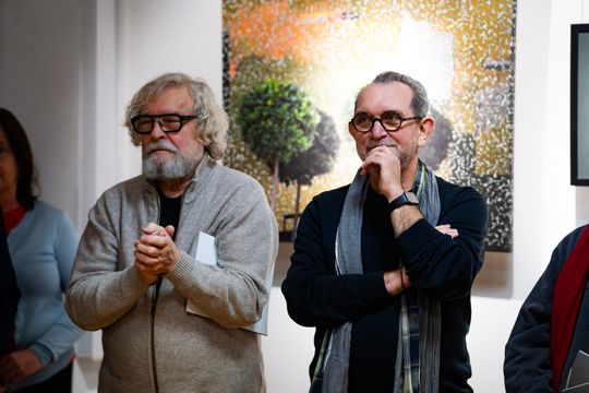 Wernisaż wystawy "Skrzyżowania i połączenia" w Łaźni (zdjęcia)