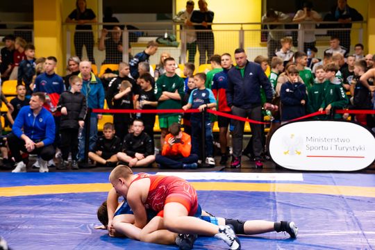 Mistrzostwa Polski Młodzików U14  w zapasach w stylu klasycznym (zdjęcia)