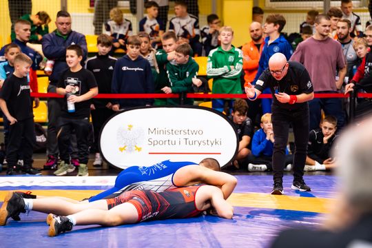 Mistrzostwa Polski Młodzików U14  w zapasach w stylu klasycznym (zdjęcia)