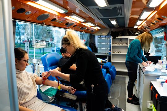 Zbiórka krwi dla małej Mai (zdjęcia)