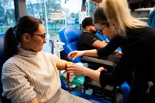 Zbiórka krwi dla małej Mai (zdjęcia)