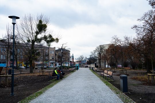 Skwer przy Placu Jagiellońskim już otwarty (zdjęcia)