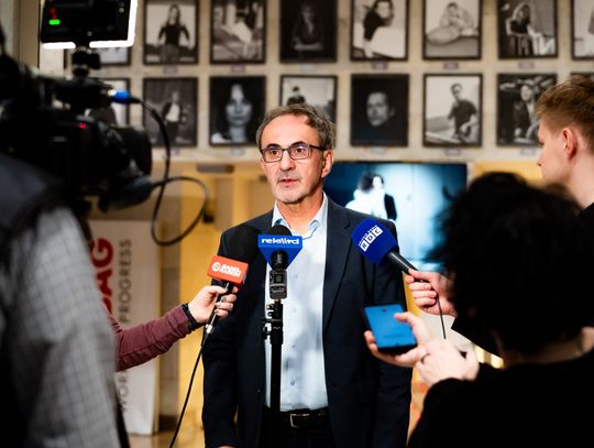 Konferencja prasowa w Teatrze im. Jana Kochanowskiego (zdjęcia)