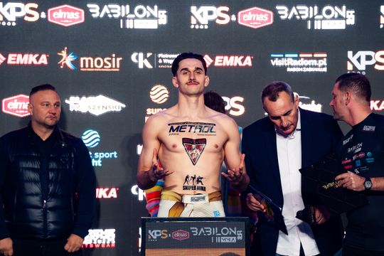 Ceremonia ważenia przed KPS Food & Elmas Babilon MMA 55 (zdjęcia)