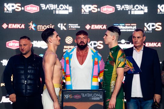 Ceremonia ważenia przed KPS Food & Elmas Babilon MMA 55 (zdjęcia)