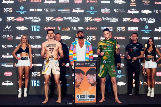 Ceremonia ważenia przed KPS Food & Elmas Babilon MMA 55 (zdjęcia)