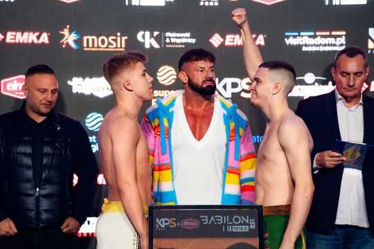 Ceremonia ważenia przed KPS Food & Elmas Babilon MMA 55 (zdjęcia)