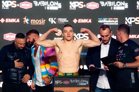 Ceremonia ważenia przed KPS Food & Elmas Babilon MMA 55 (zdjęcia)