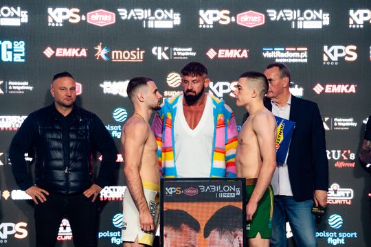 Ceremonia ważenia przed KPS Food & Elmas Babilon MMA 55 (zdjęcia)