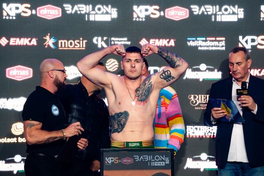 Ceremonia ważenia przed KPS Food & Elmas Babilon MMA 55 (zdjęcia)