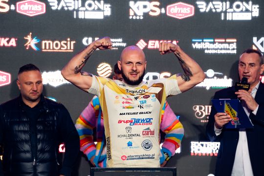 Ceremonia ważenia przed KPS Food & Elmas Babilon MMA 55 (zdjęcia)