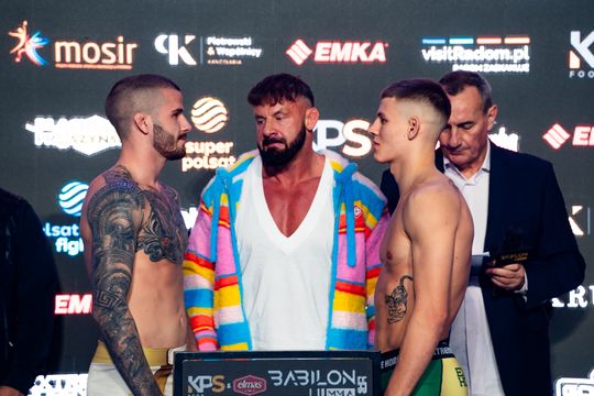 Ceremonia ważenia przed KPS Food & Elmas Babilon MMA 55 (zdjęcia)