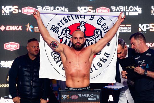Ceremonia ważenia przed KPS Food & Elmas Babilon MMA 55 (zdjęcia)