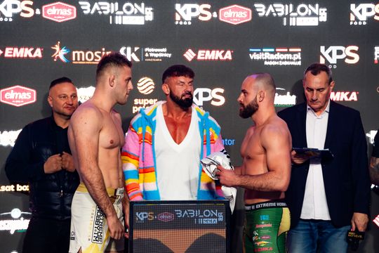 Ceremonia ważenia przed KPS Food & Elmas Babilon MMA 55 (zdjęcia)