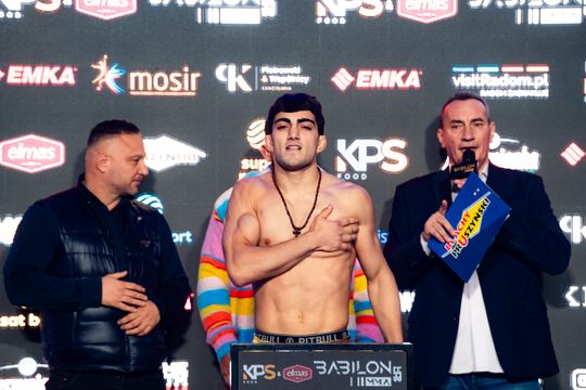 Ceremonia ważenia przed KPS Food & Elmas Babilon MMA 55 (zdjęcia)