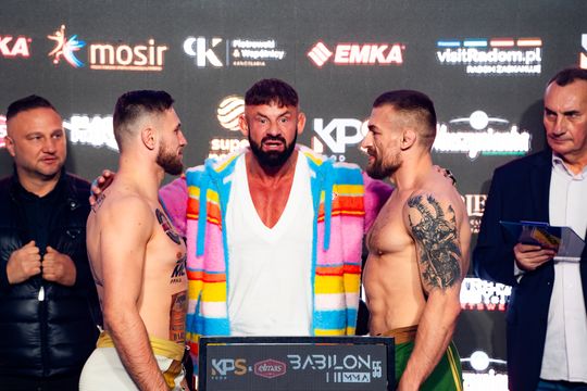 Ceremonia ważenia przed KPS Food & Elmas Babilon MMA 55 (zdjęcia)