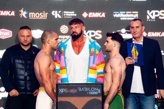 Ceremonia ważenia przed KPS Food & Elmas Babilon MMA 55 (zdjęcia)
