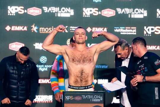 Ceremonia ważenia przed KPS Food & Elmas Babilon MMA 55 (zdjęcia)