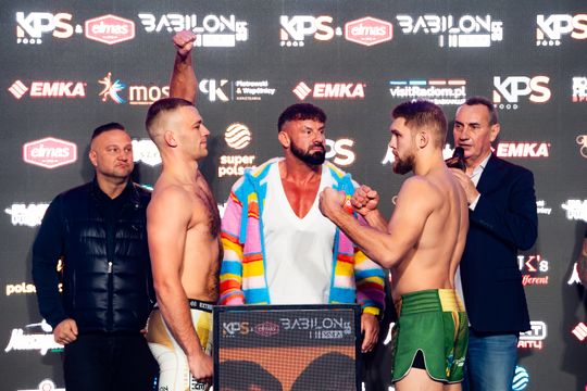 Ceremonia ważenia przed KPS Food & Elmas Babilon MMA 55 (zdjęcia)