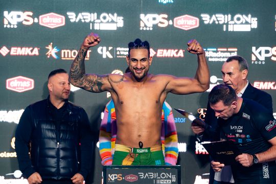 Ceremonia ważenia przed KPS Food & Elmas Babilon MMA 55 (zdjęcia)