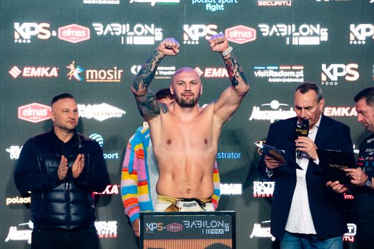 Ceremonia ważenia przed KPS Food & Elmas Babilon MMA 55 (zdjęcia)